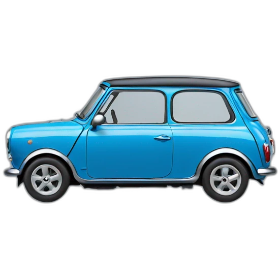 Blue Mini Cooper emoji