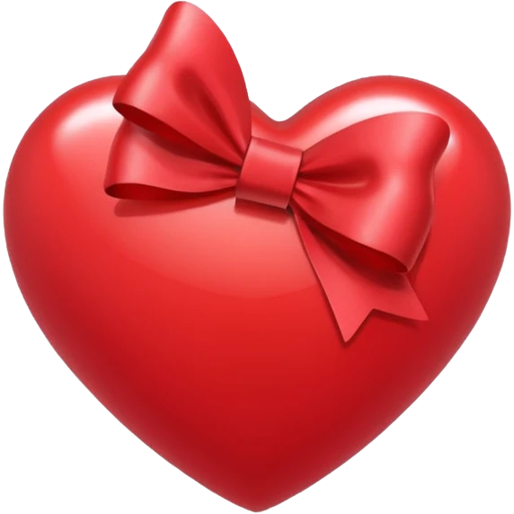 heart with a bow, kpop emoji