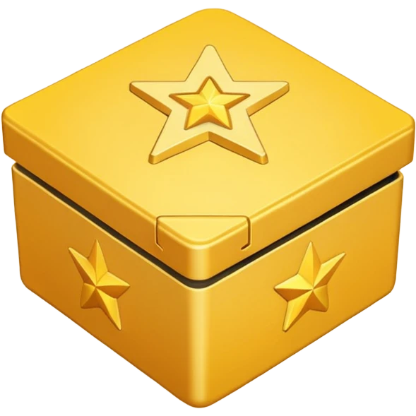 сгенерируй смайл loot box в стили классических смайлов emoji