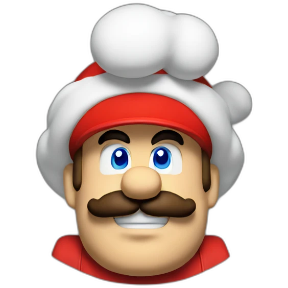 Mario qui dit non emoji