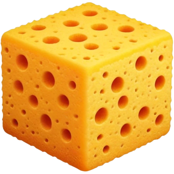 orange sponge emoji