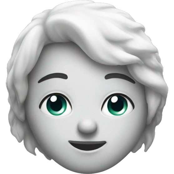 Snow angle print emoji