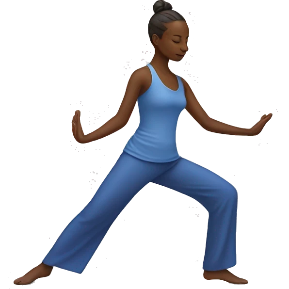 Dance meditation  emoji