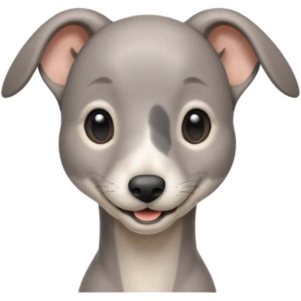smile greyhound baby emoji