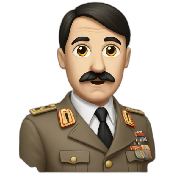 Hitler claque des doigts comme une diva emoji