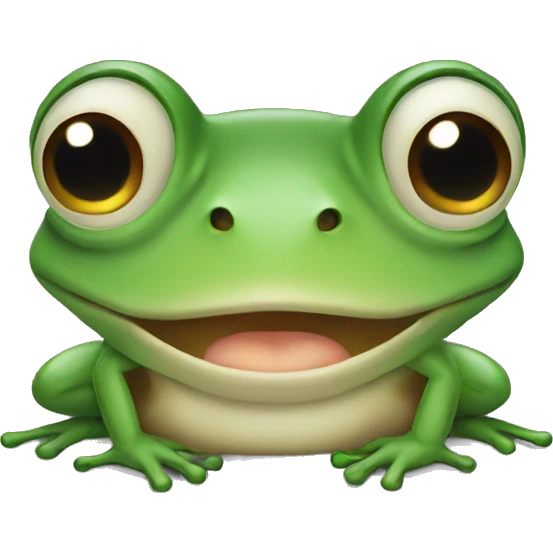 Frog emoji