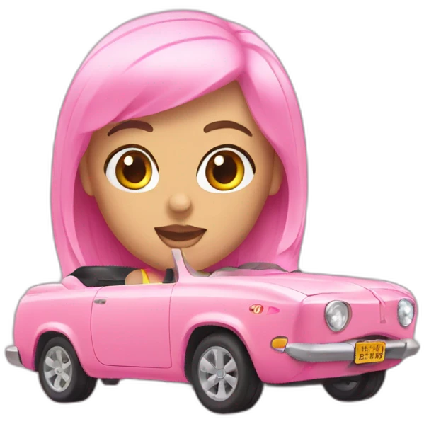 barbiecar emoji