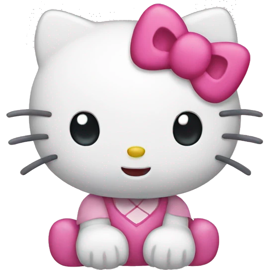 Hello kitty emoji