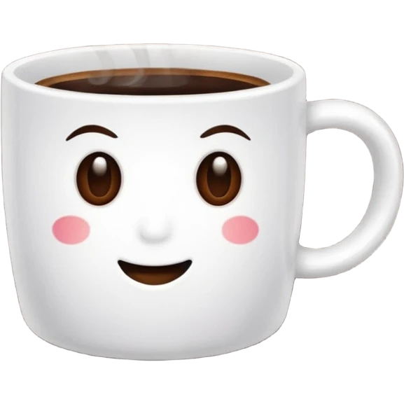 plain Coffee without Saucer emoji