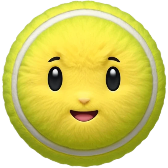 Tennis ball emoji