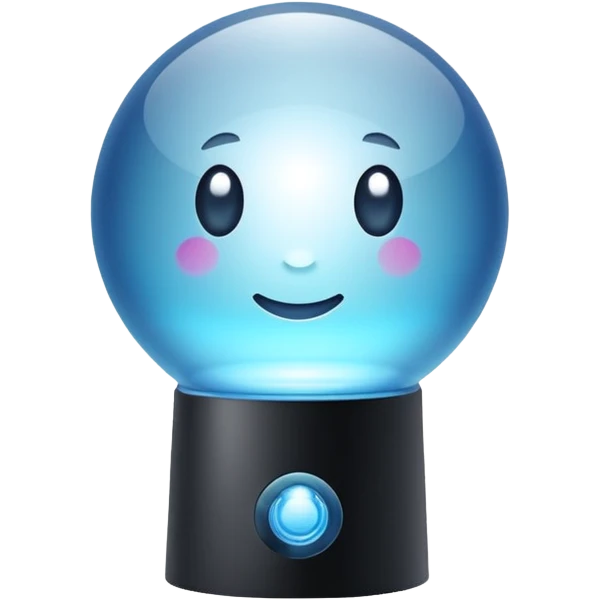 Led Water Orb Lamp emoji
