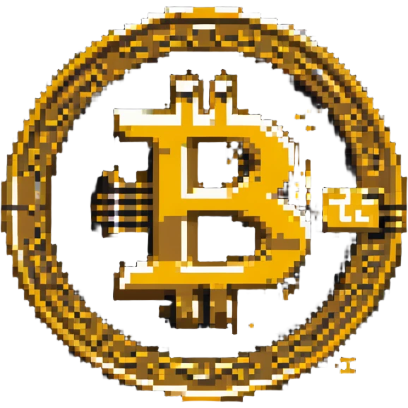 Bitcoin gold coin with B symbol emoji