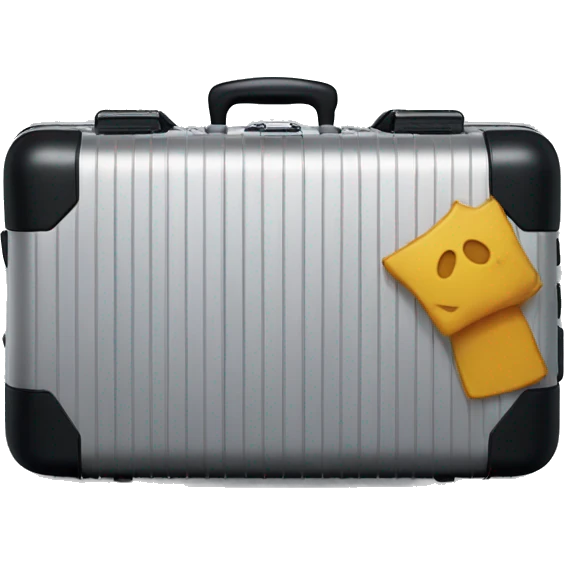Rimowa black classic cabin emoji