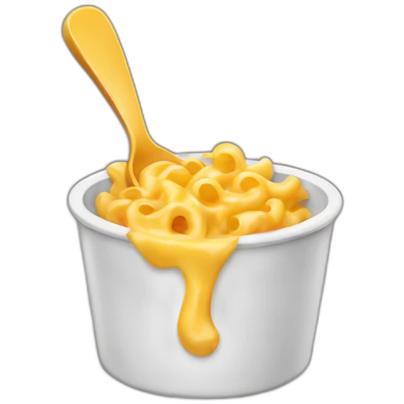 Mac and cheese emoji