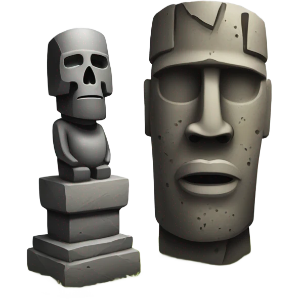 🗿💀 emoji