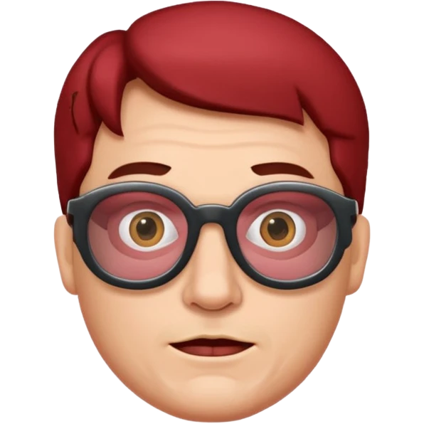 man with SPAM meat GLASSES  emoji