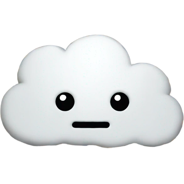 idea cloud emoji