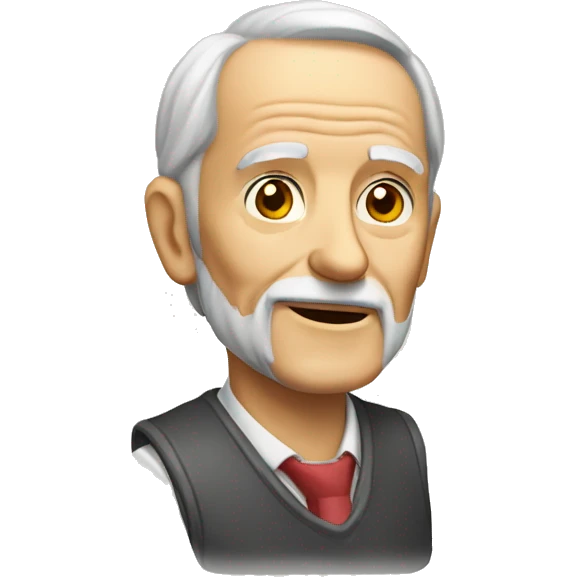 old man with rolator emoji