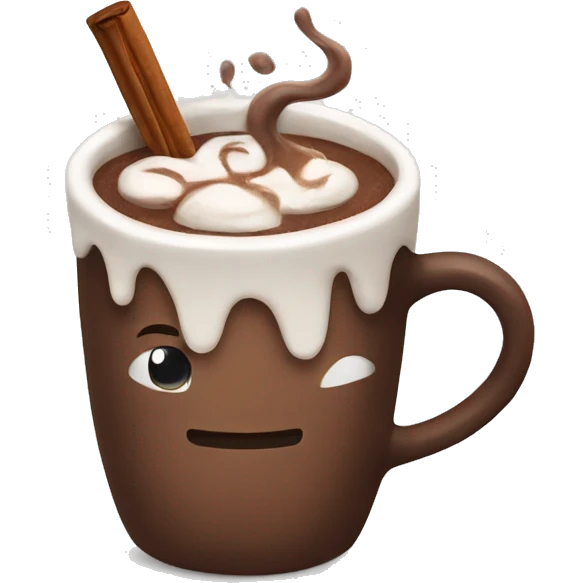 hot chocolate emoji