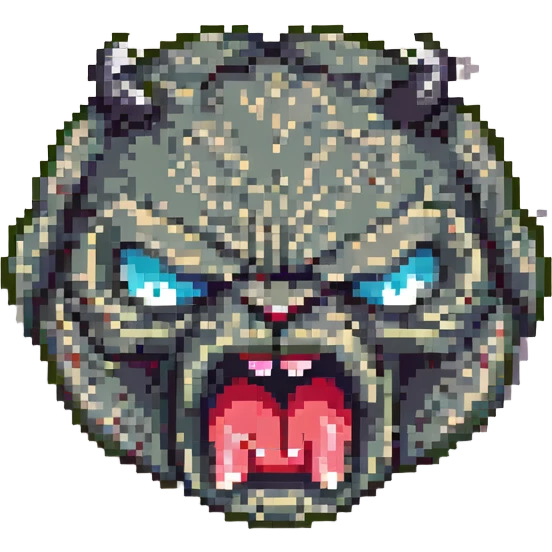 an emoji of an angry face with tongue out emoji