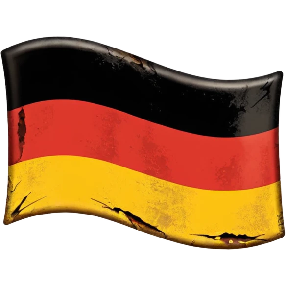 German flag 1945 year  emoji
