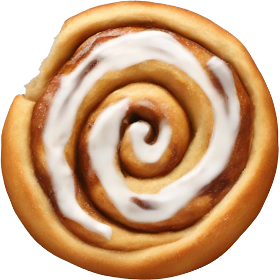 Cinnamon roll emoji