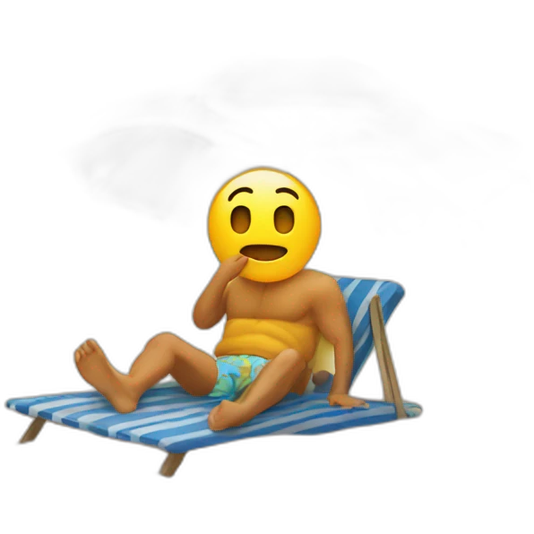 69 on the beach emoji