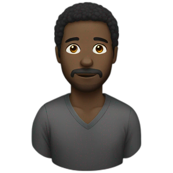 Black man dead emoji