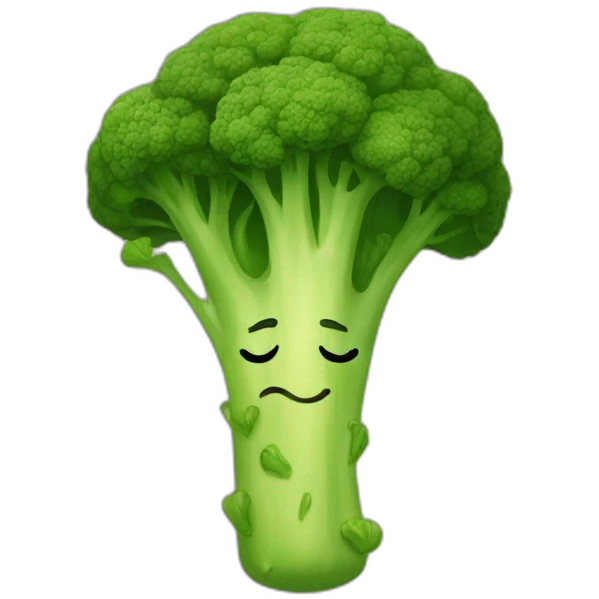 broccoli human emoji
