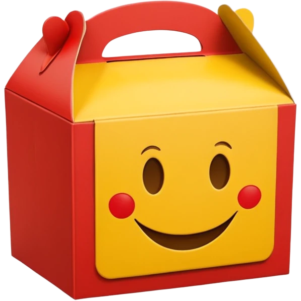Caja feliz de MC donanads  emoji