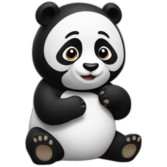 panda saying gg emoji
