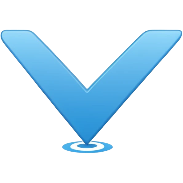 Create a black tick emoji that looks like facebook blue tick emoji