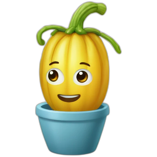 légume poireau qui rigole emoji