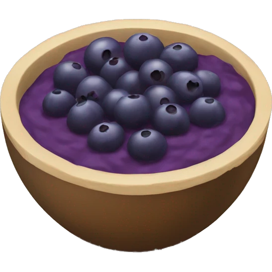 acai bowl emoji