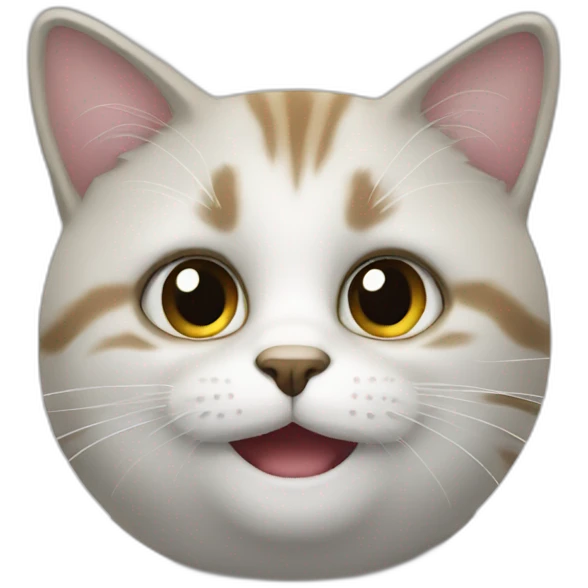 Un chat emoji