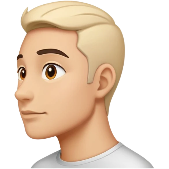 IShowSpeed inspired head, profile view, different expression emoji