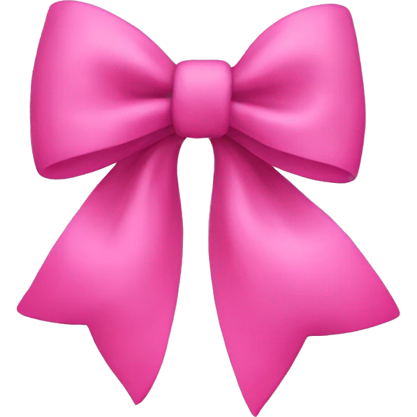 Pink bow  emoji