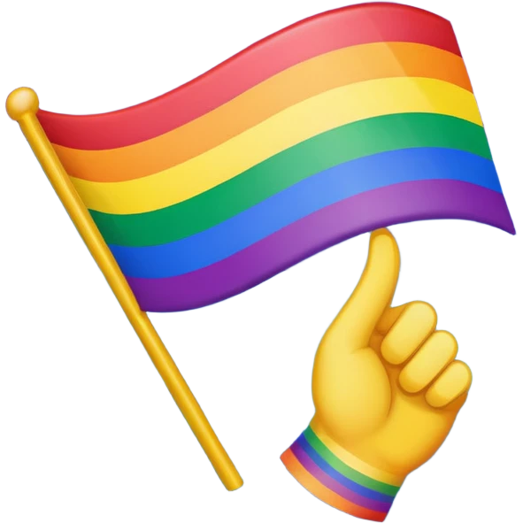 LGBTQ+ flag emoji