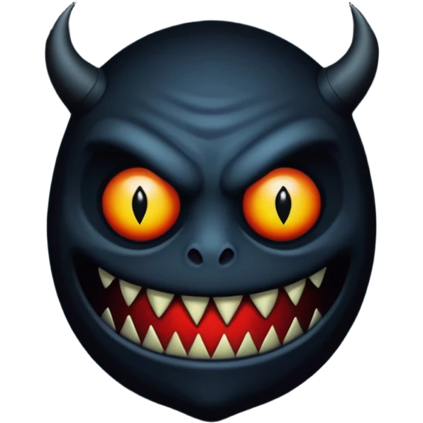 The bogeyman in a thx emoji