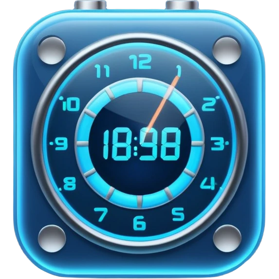 holographic timer  emoji