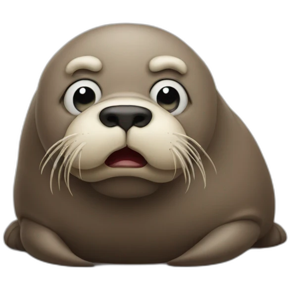 walrus sigh emoji