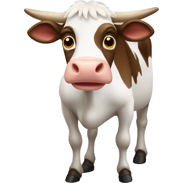 Noël cow emoji