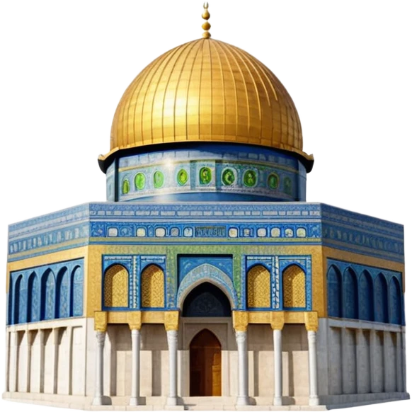 Dome of the rock, Palestine emoji