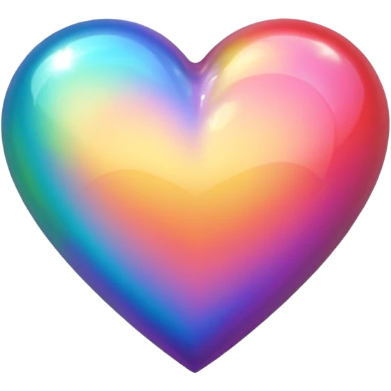 Cœur multicolore  emoji