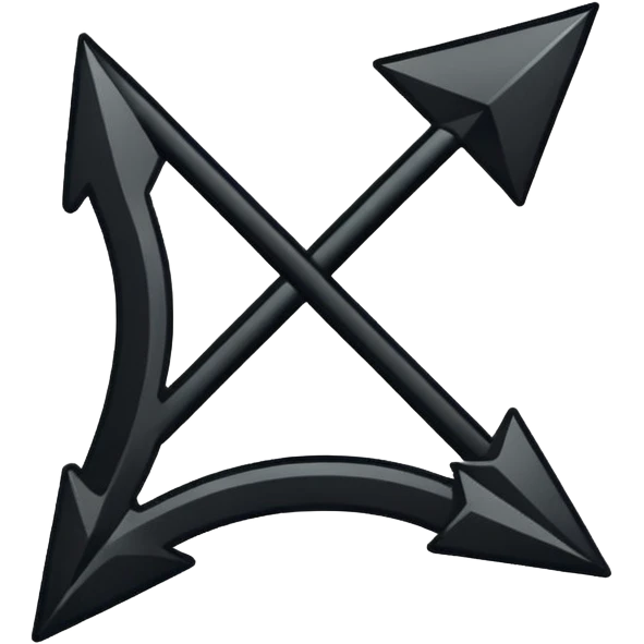 down arrow, bold and filled, minimal design emoji