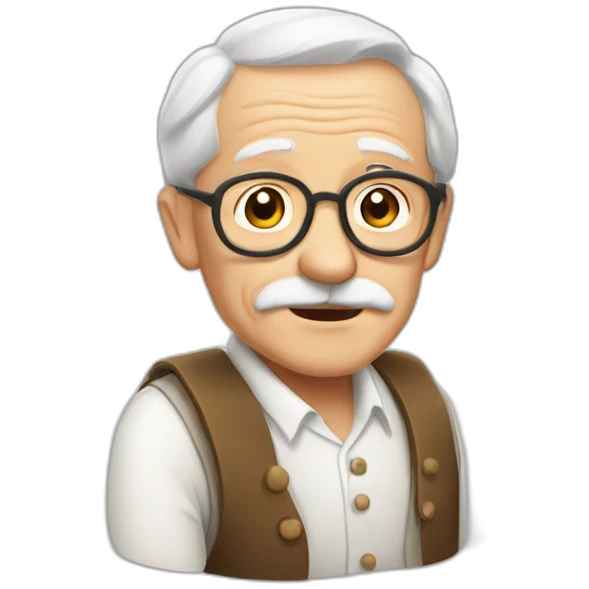 Old grandpa France emoji