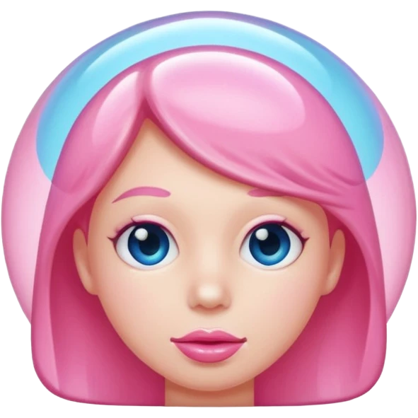 person gum bubble emoji