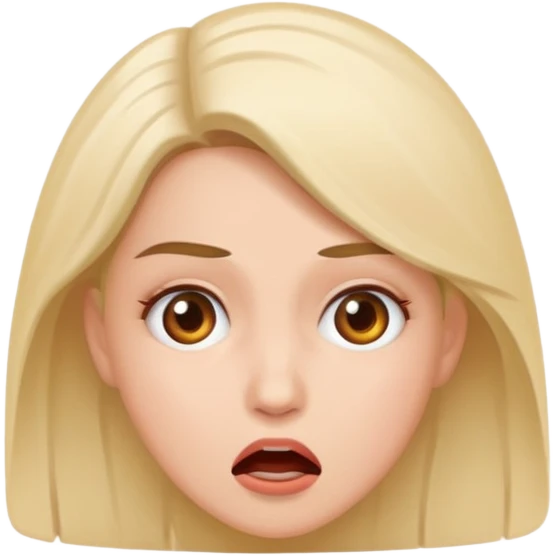panic women emoji