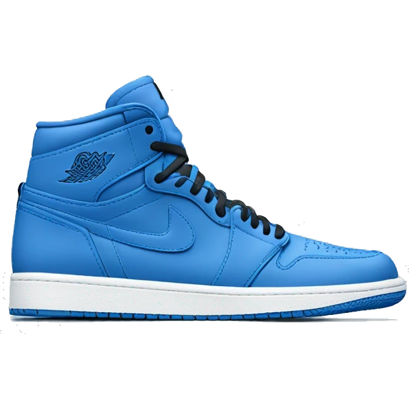Blue jordan 1 emoji