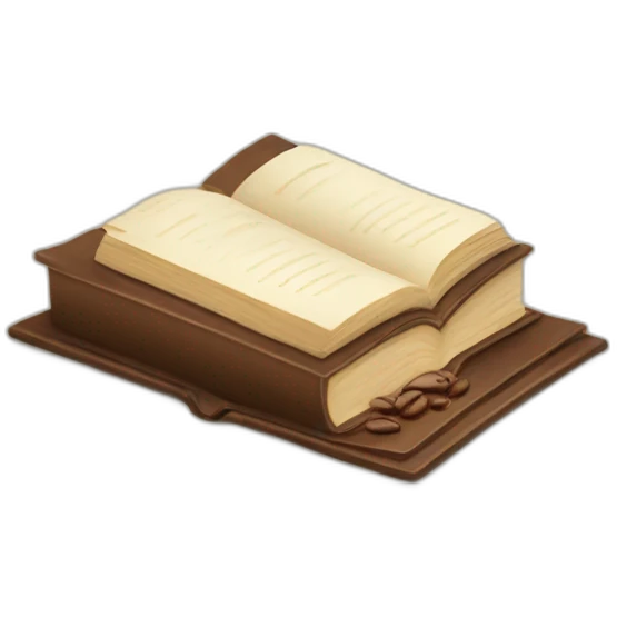 coffee book emoji